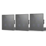 کلید لمسی هوشمند بدون سیم نول کار میکند؟ راهنمای سازگاری قبل از خرید gy-444-smart-touch-switch-4-gang-set-of-3
