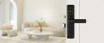 قفل هوشمند روی درِ من نصب میشود؟ راهنمای اندازهگیری بکست و سازگاری tuya wifi smart lever door lock fingerprint p12